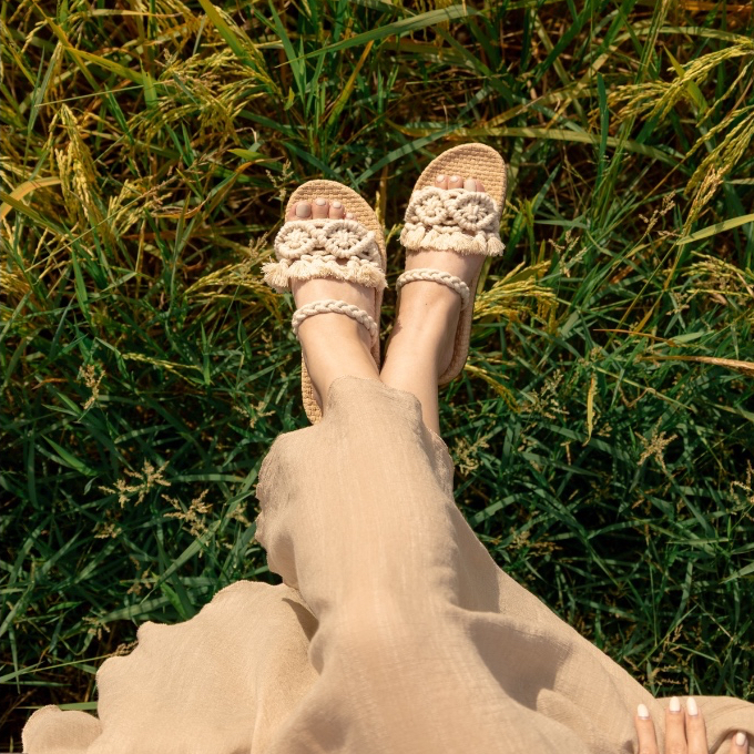 Vpada_sandals_VP-M02 Macreme Collection รองเท้าแตะชายหาดแบน รองเท้าแตะแฟชั่น