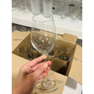 พร้อมส่ง🍷แก้วไวน์ขนาด 425 ml มีความใส สวยหรู (รับประกันแตกเคลมใหม่ให้ทันที)