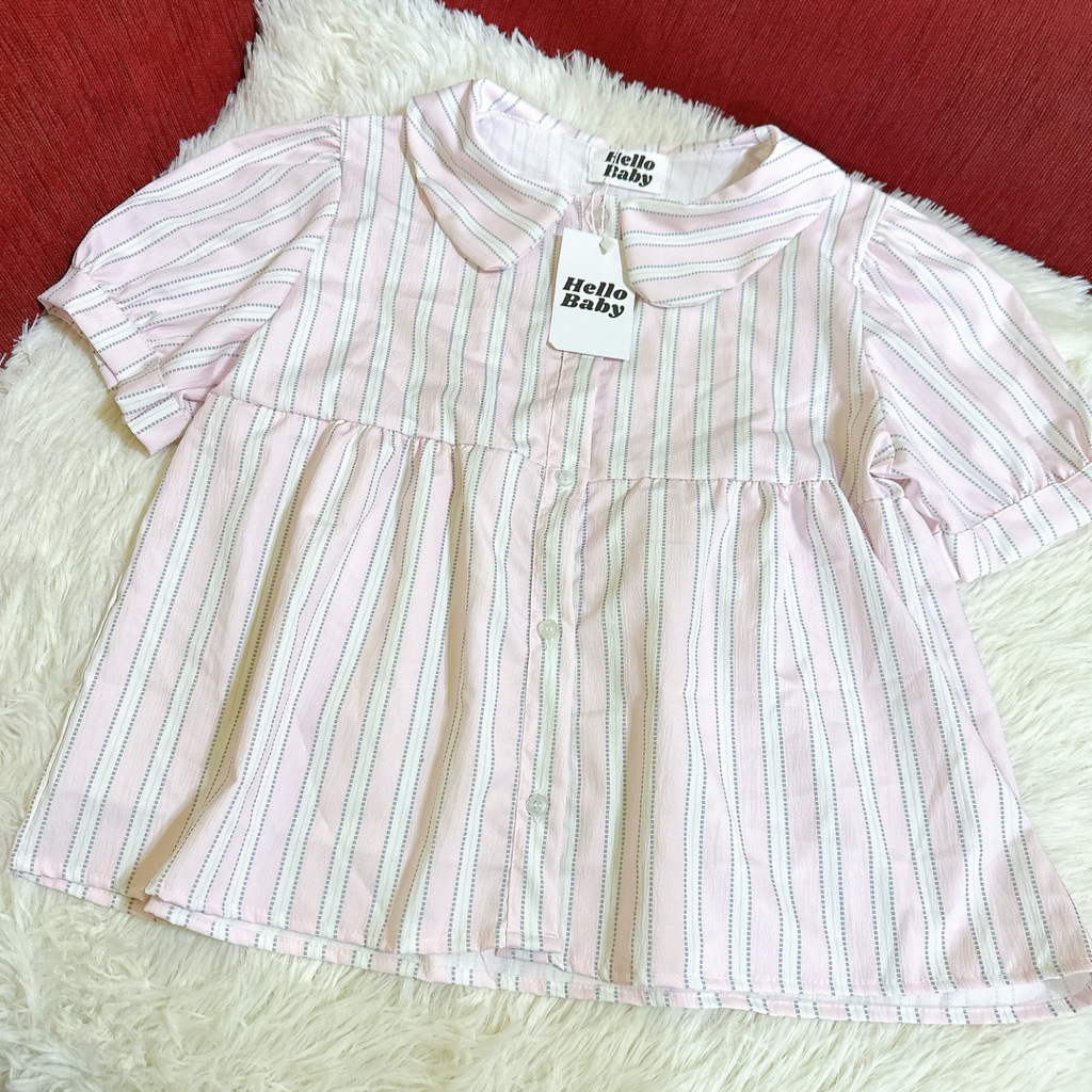 เสื้อน่ารัก มือ1 ป้าย Hello Baby 🎀🤍