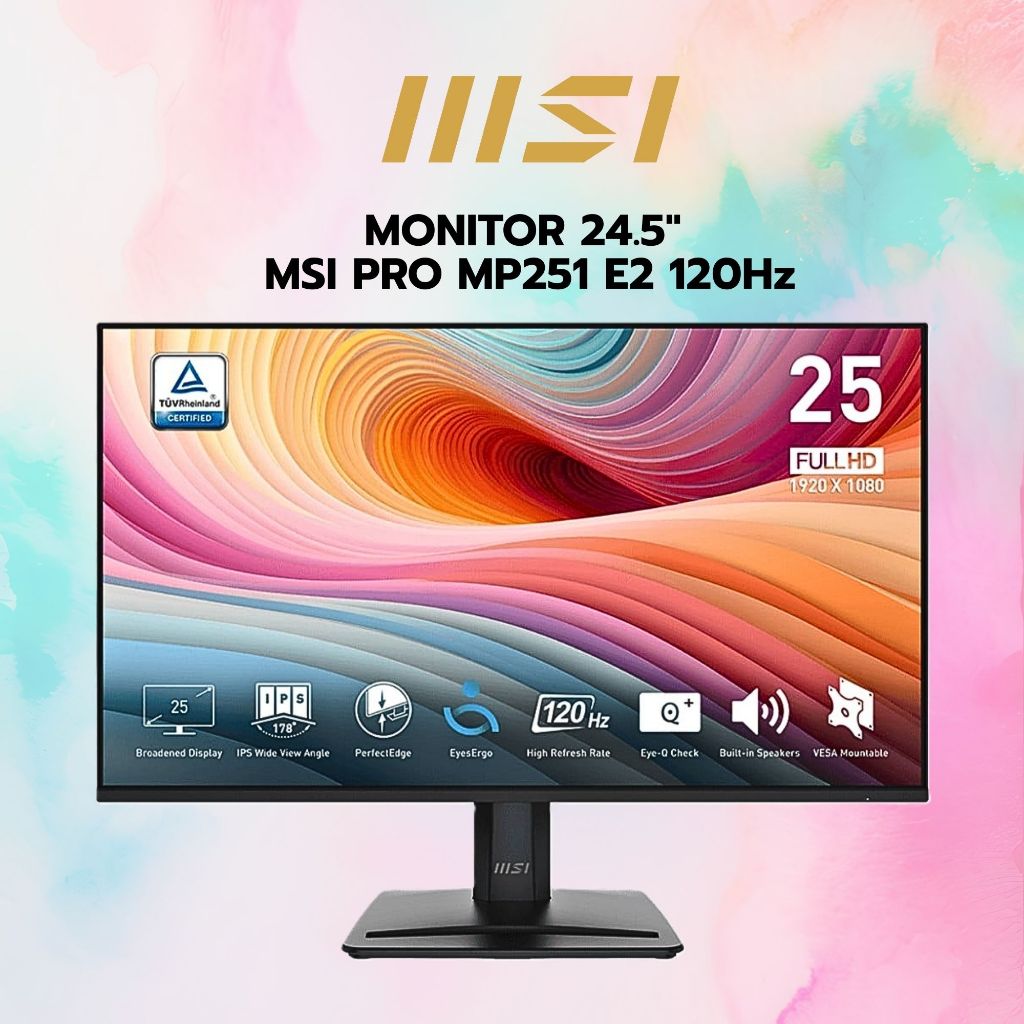 MSI LCD Monitor PRO MP251 E2 - 24.5"/IPS/120Hz