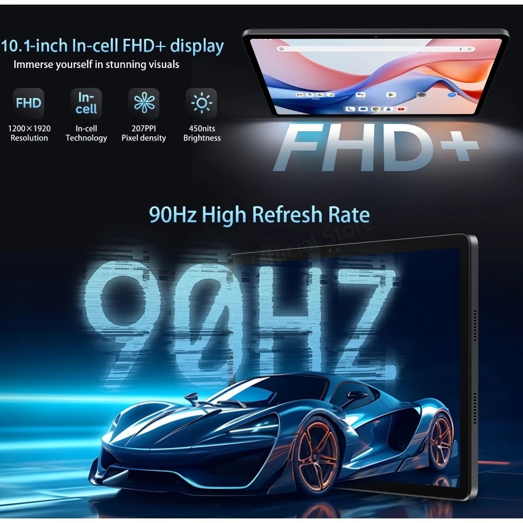 【ซื้อ 1 แถม 9】Tablet s26 Ultra แท็บเล็ต 10.1นิ้ว การแสดงผล HD Dual SIM 5G WiFi ธุรกิจ ความบันเทิง Ai 16GB+1TB Andriod15 - รูปที่ 2