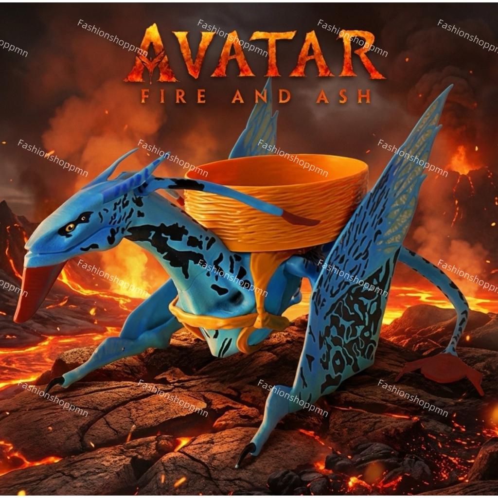(ทักลด50%) ส่งด่วนกทม.* ร้านไทย 🇹🇭 ของแท้ต่างประเทศ ถังป๊อปคอร์น Avatar 3 3D Fire & Ash สวยมาก