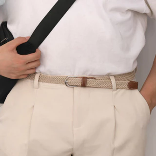 เข็มขัด ลายเชือกถัก Belts ใช้ได้ทั้งผู้ชายหญิง KD30