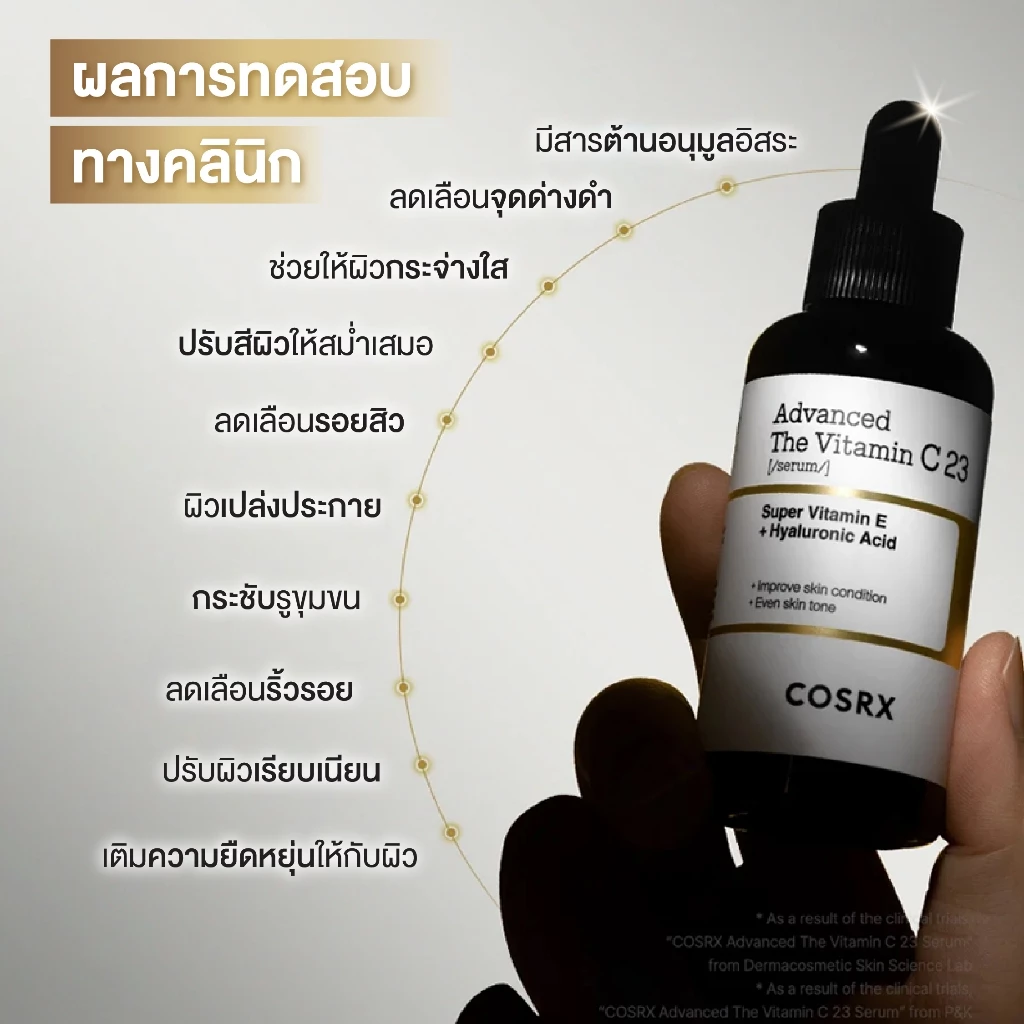 COSRX Advanced The Vitamin C 23 serum 20g แอดวานซ์ เดอะ วิตามิน ซี 23 เซรั่ม 20 กรัม thumbnail 4
