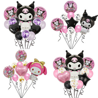 Kuromiคูโรมิ เมโลดี้ ซินนามอน ลูกโป่งอลูมิเนียม ลูกโป่งอลูมิ…