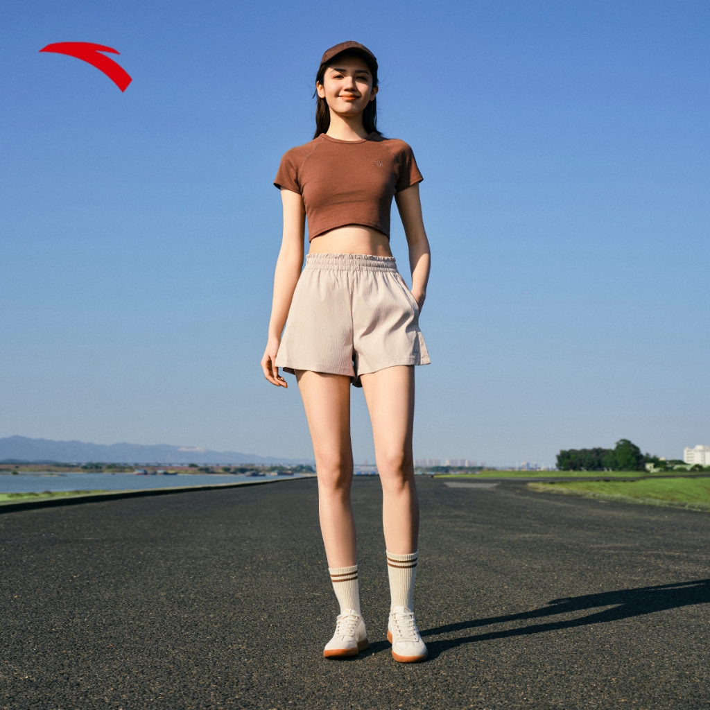 ANTA Women Shorts  Lifestyle กางเกงผู้หญิง 962527508 Official Store