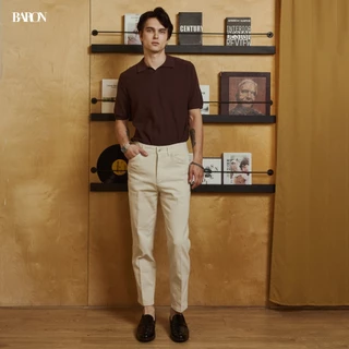 BARON JK POLO เสื้อโปโลคอปกดีไซน์มินิมอลแบบ Old Money