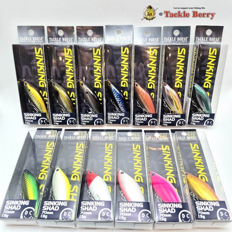 Tackle House SINKING SHAD HEAVY SINKING 13g. / ซิงกิ้งแชด 13 กรัม