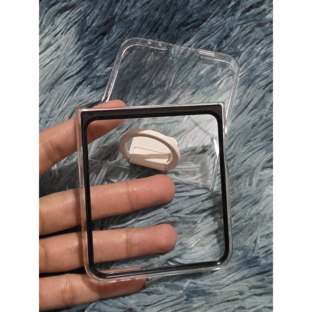 มีของแถมเคส case Samsung Galaxy Z Flip 6 - มือสอง สภาพใหม่ เคสใส