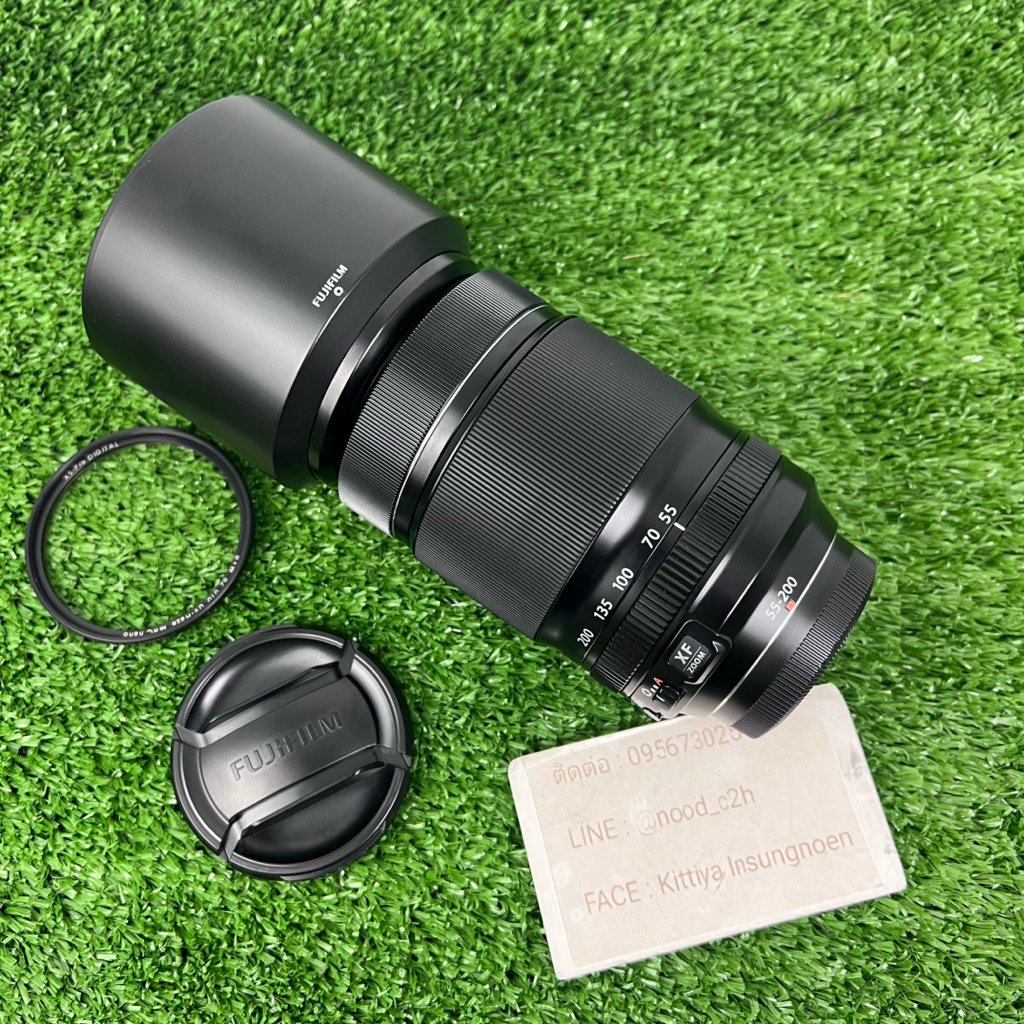 เลนส์ Fujifilm XF 55-200mm F3.5-4.8 R LM OIS หมดประกัน สภาพสวยมากๆ