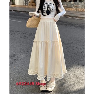 กระโปรงแฟชั่นเอวสูง ผ้าสวย มีซับใน ไม่มีกระเป๋า ไซส์ใหญ่ ใส่…