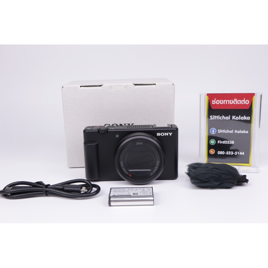 (กรุงเทพฯ & ปริมณฑล ส่งทันที แพ็ค 2 ชม. ตลอด 24 ชม)SONY ZV-1 II อดีตประกันศูนย์(มือสอง) 📦มีของพร้อมส