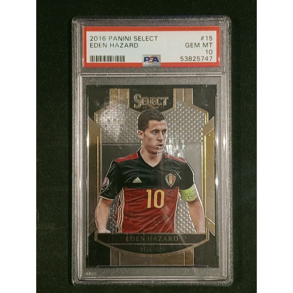 Eden Hazard Belgium 2016 Panini Select #15 PSA 10