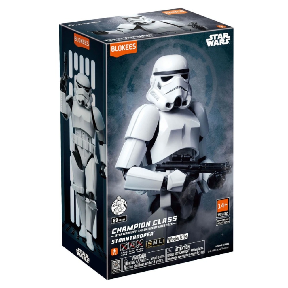 Star Wars-ChampionClass02-Stormtrooper(สตาร์วอร์ส–แชมเปี้ยนคลาส02– สตอร์มทรูปเปอร์)(Blokees)(ลิขสิทธิ์แท้)(75802)