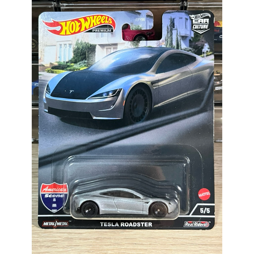 Hot wheels Tesla roadster
