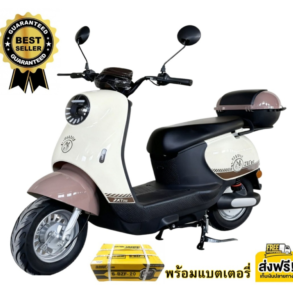 (**พร้อมแบต**)  Electric Motorcycle Large มอเตอร์ไซค์ไฟฟ้า 48V จอดิจิตอล มีกระจก ไฟเลี้ยว สกูตเตอร์ไฟฟ้า สกู๊ตเตอร์ไฟฟ้า