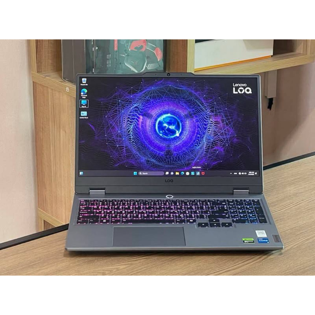 Lenovo LOQ 15IRX9-83DV00LDTA i5-13450HX SSD512GB RAM16GB RTX 3050 (6GB GDDR6) เครื่องใหม่ตัวโชว์อุปก