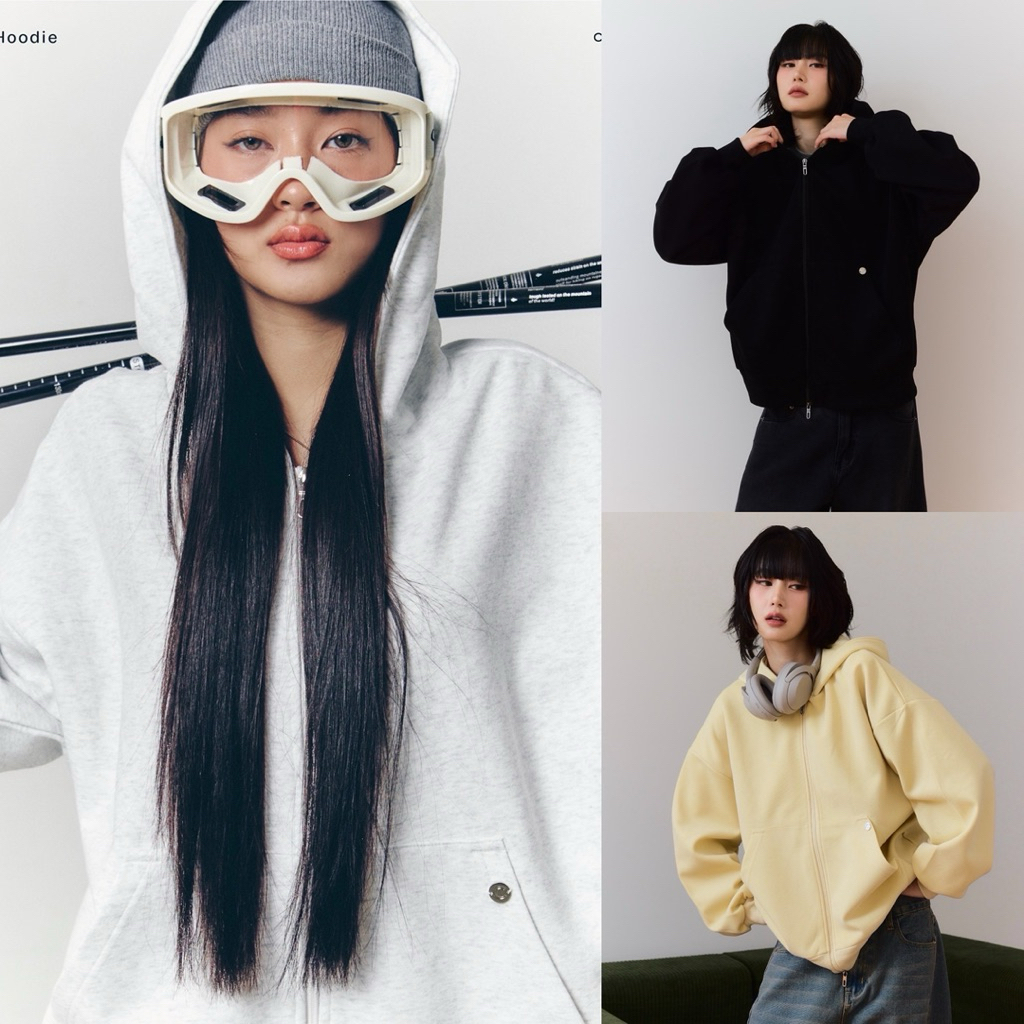 เสื้อ CHAMNIII รุ่น Rocky hoodie