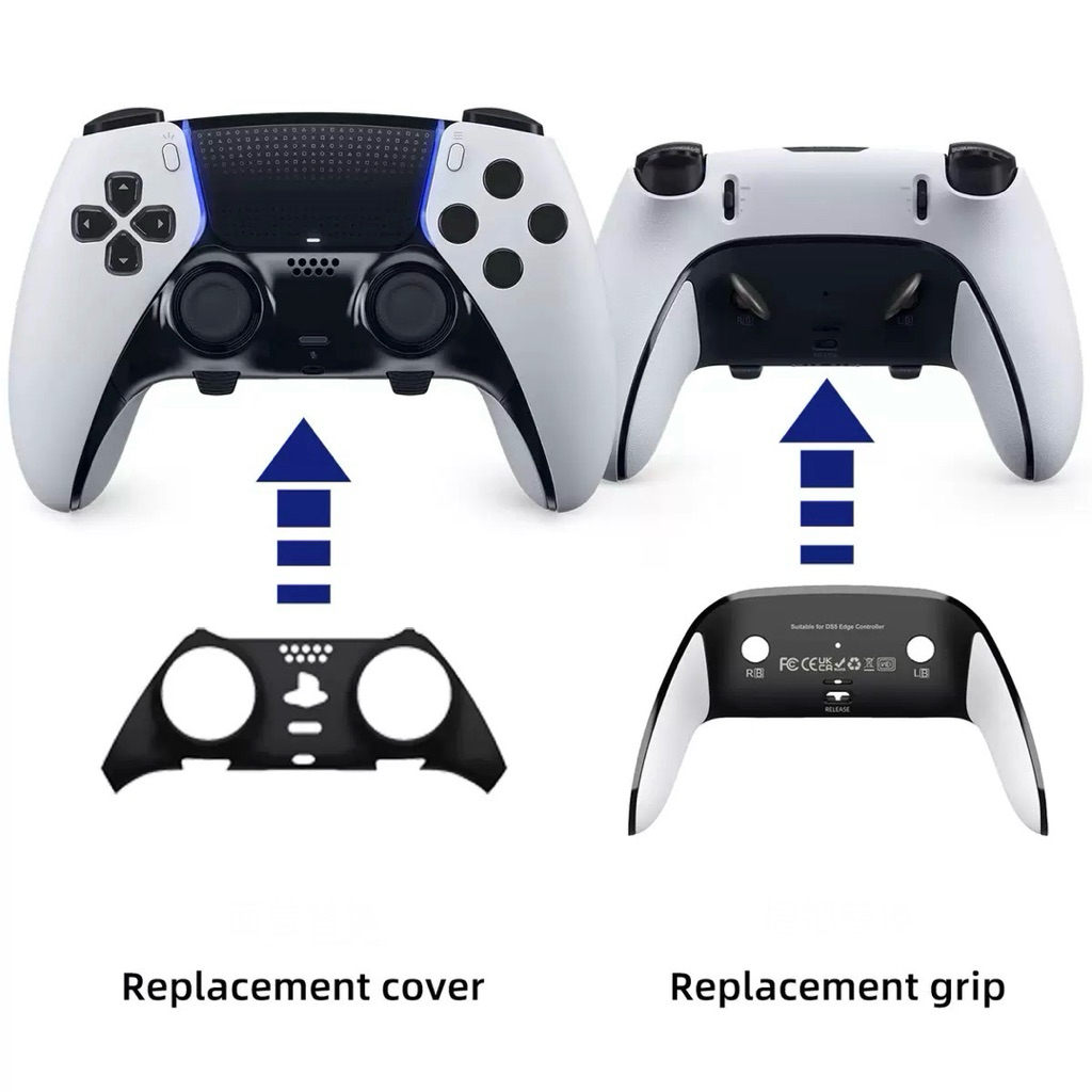 อุปกรณ์เสริมสำหรับ Dualsense Edge ชิ้นส่วนด้านหลัง