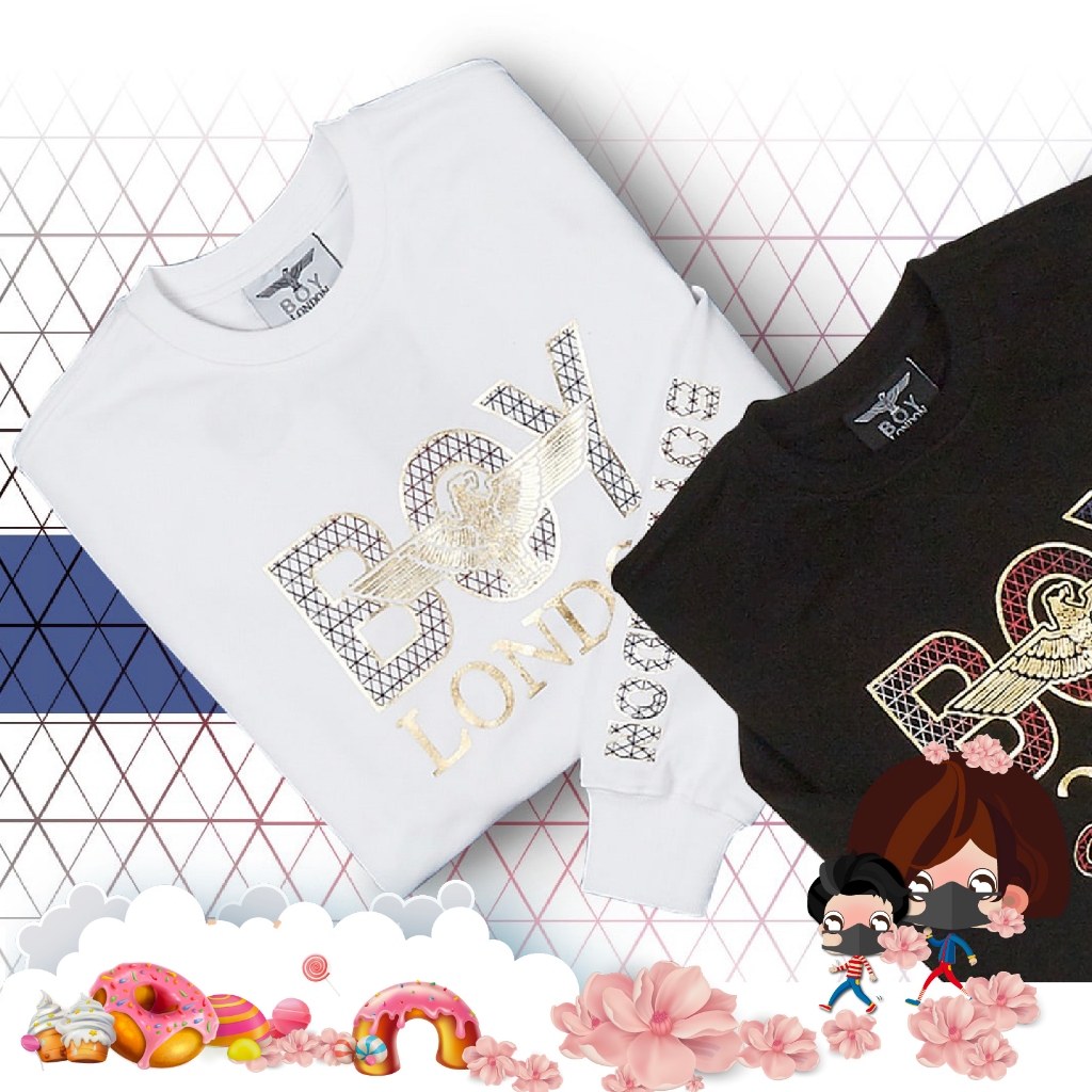 เสื้อสเวตเตอร์ EAGLE BOY LONDON SWEATSHIRT งานแท้100% BOY LONDON (KOREA)