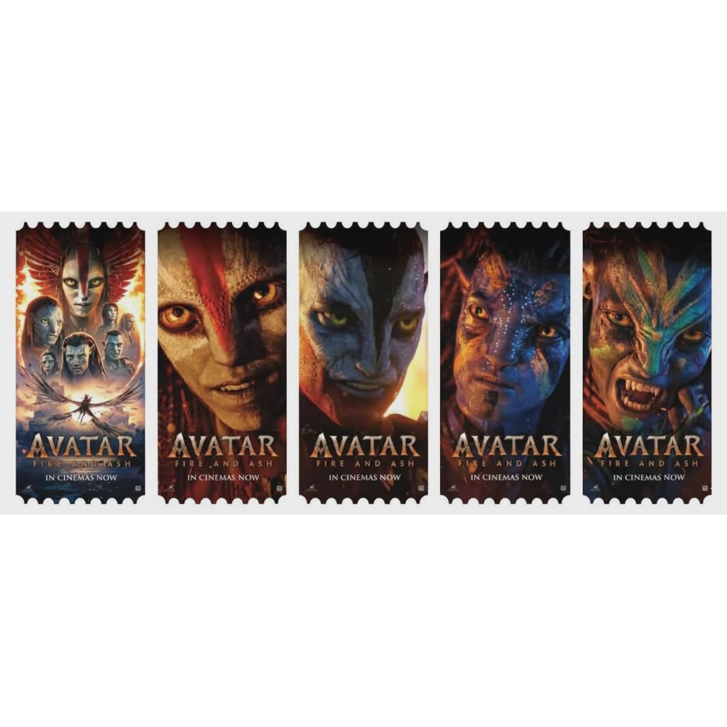 ตั๋ววิบวับ ตั๋วสะสม Avatar Fire and Ash อวตาร 3 อัคนีและธุลีดิน แท้จาก SF Cinema SF+ Collectible Ava