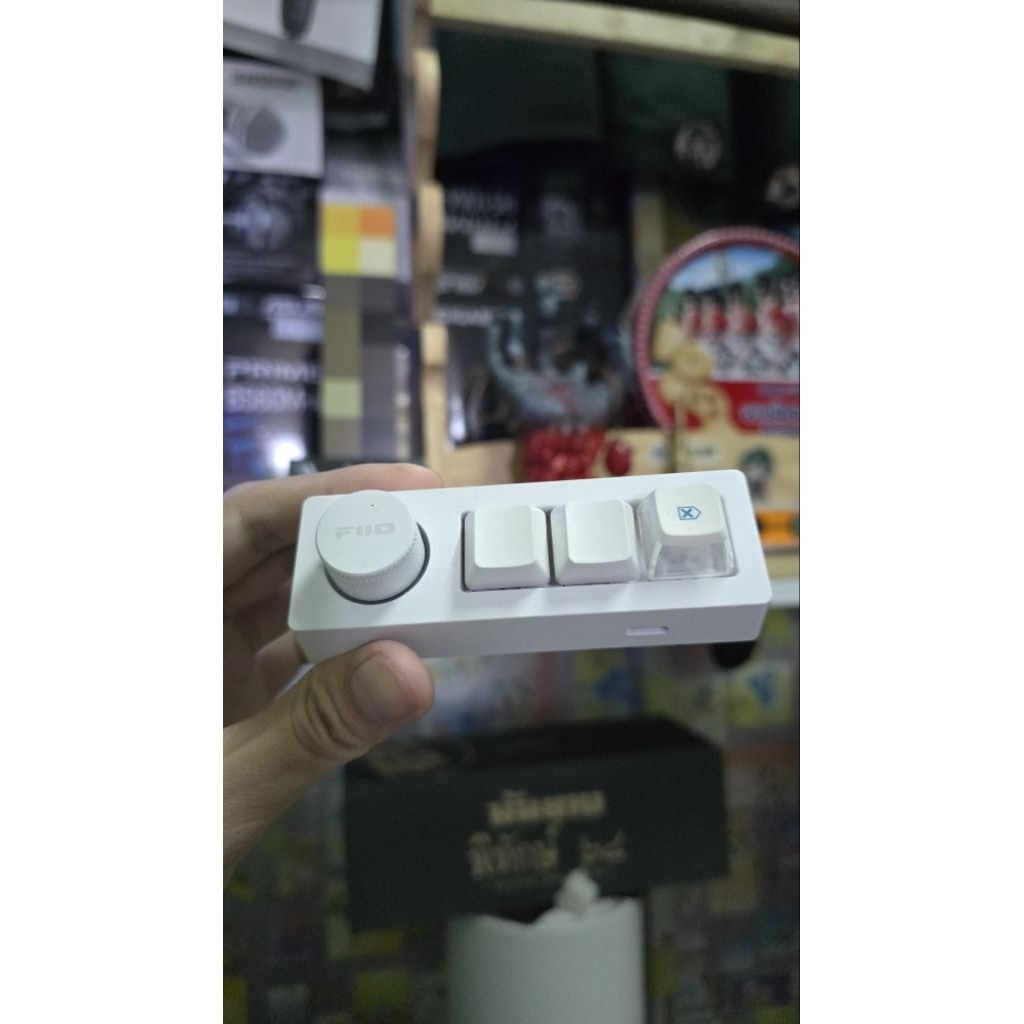 FiiO KB1K คีย์บอร์ด Mechanical สำหรับเครื่องเสียง ตั้งมาโครได้ ✅ NO BOX ✅