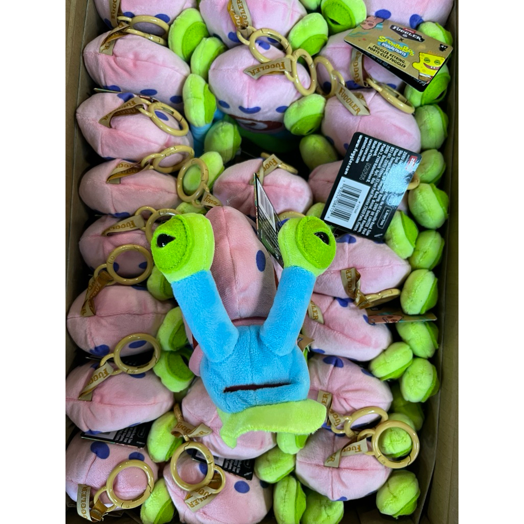 Fuggler X Spongebob SquarePants Gary Keychain