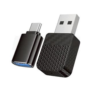 HOCO อแดปเตอร์ wireless CarPlay adapter แปลง CarPlay แบบมีสายให้เป็นไร้สาย สำหรับ iP HU3