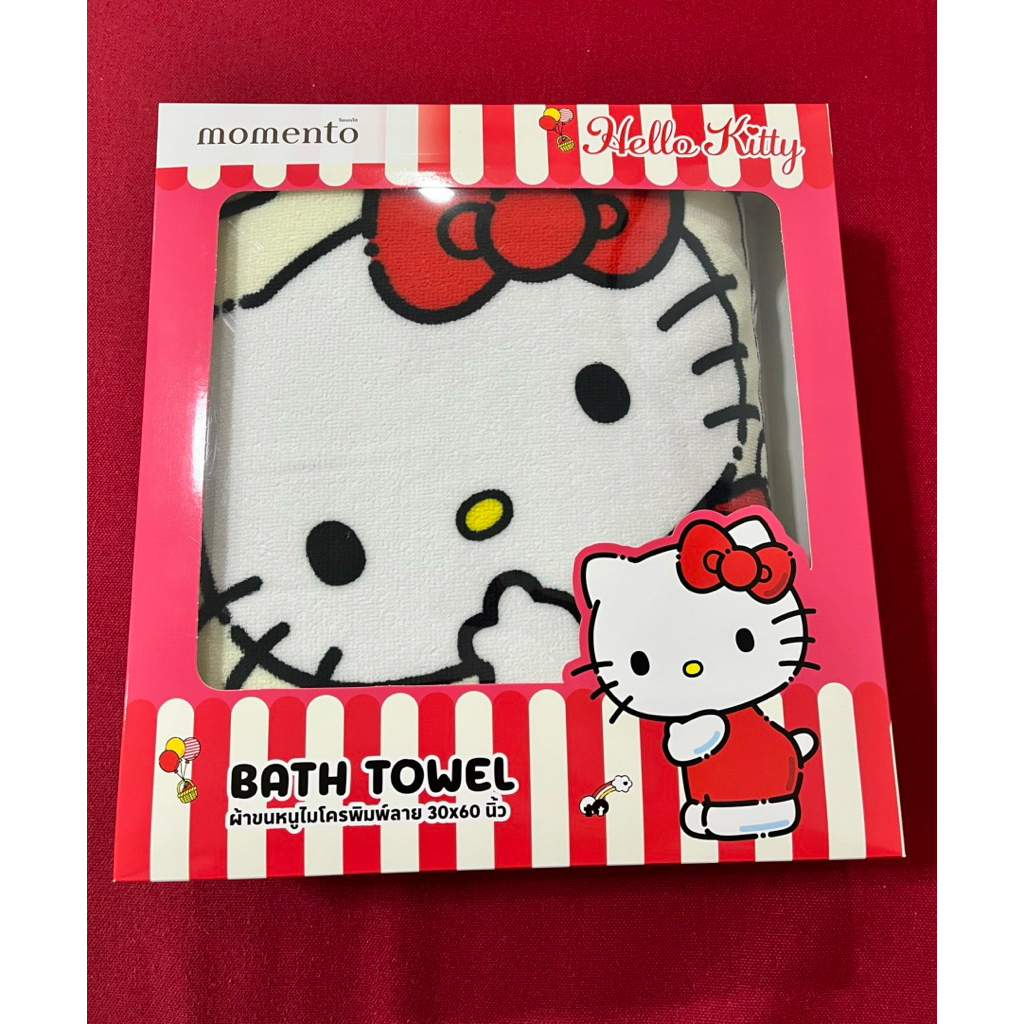 ผ้าขนหนู Kitty momento 30*60 นิ้ว