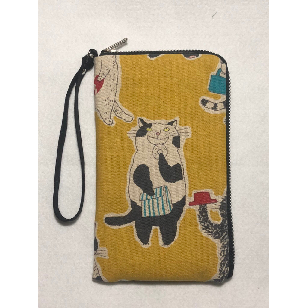 Funny cat soft phone case