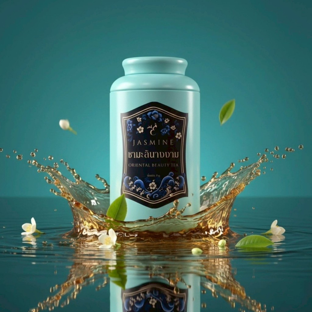 ชามะลินางงาม Jasmine Oriental Beauty Tea จากไร่ออร์แกนิคบนดอยแม่สลอง จังหวัดเชียงราย โดย ชาไทยมรกต (Emerald Thai Tea)