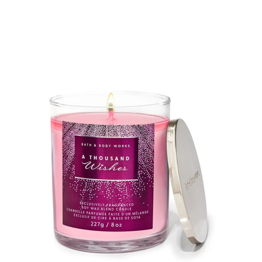 🪄พร้อมส่ง Bath & Body Works Candle กลิ่น A Thousand Wishes✨ของแท้จากshop✨