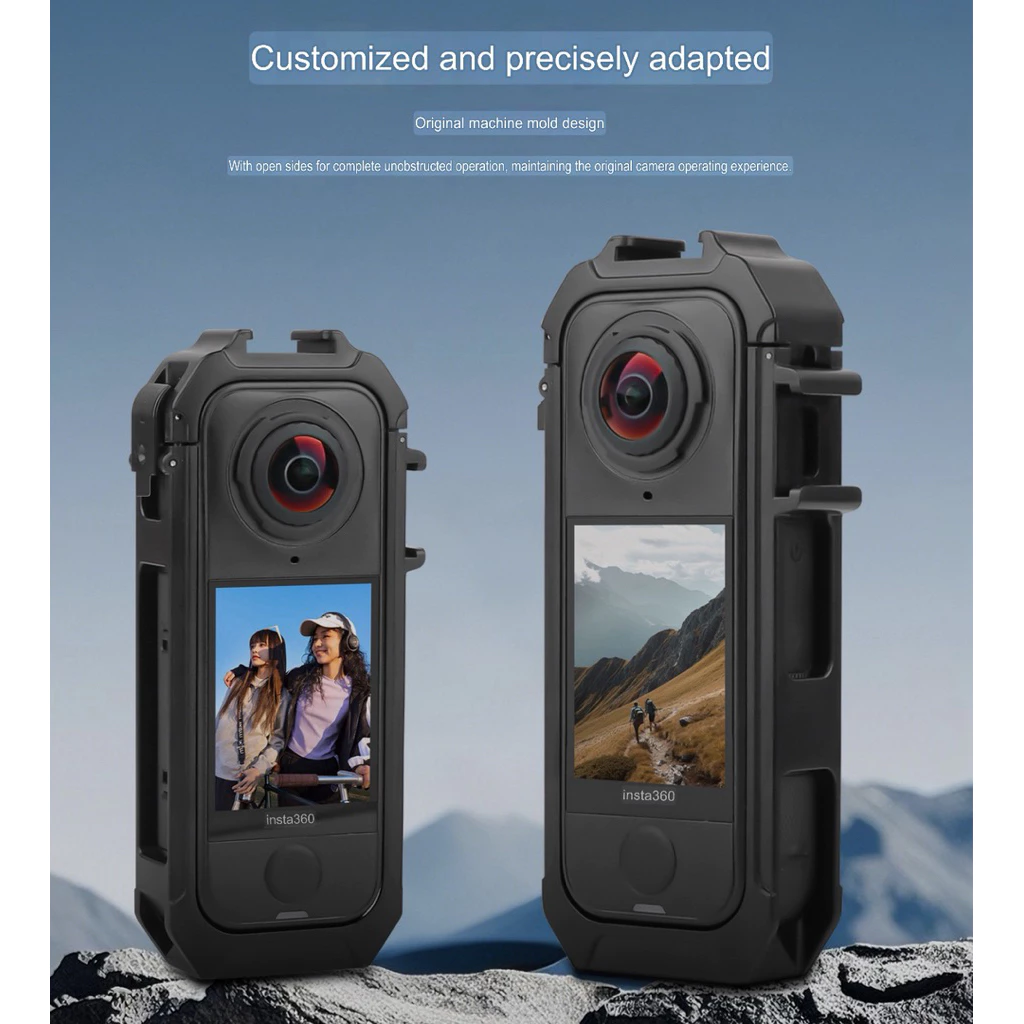 เคส พลาสติก สำหรับ INSTA360 X4Air for INSTA360 X4Air PLASTIC PROTECTIVE FRAME เคสเฟรม ( เฟรม ) กรอบใส่กล้อง thumbnail 3