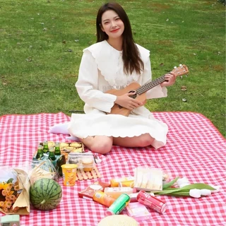 เสื่อปิคนิคกันน้ำ ผ้าออกซ์ฟอร์ดทนทาน พับเก็บง่าย หลากหลายขนาด เสื่อปิคนิคพับได้ กันน้ำและป้องกันความชื้น