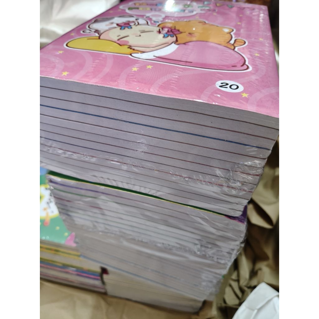 ขายยกแพค-สมุดปกการ์ตูน 20บาท 80แผ่น (บรรจุ 12เล่ม/แพค) - รูปที่ 4