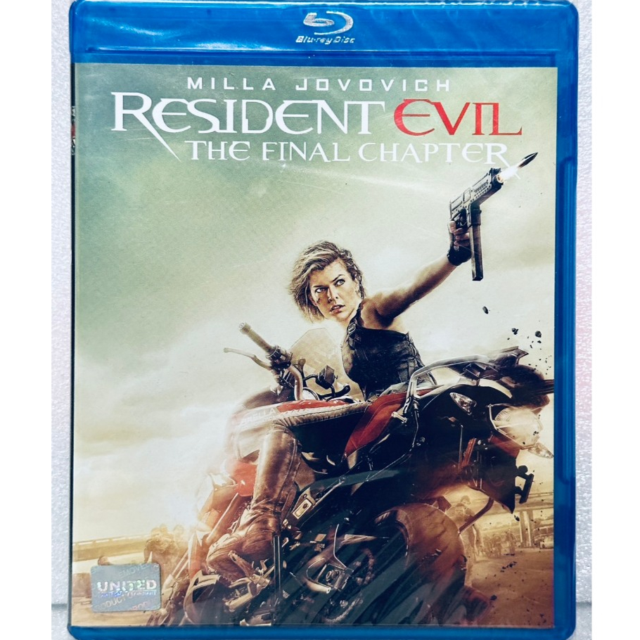Blu-ray : Resident Evil The Final Chapter (2016) อวสานผีชีวะ " Milla Jovovich "