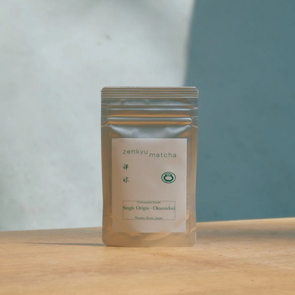 Zenkyu Matcha Okumidori 25g from Wazuka