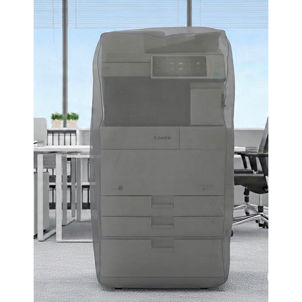 ผ้าคุมเครื่องถ่ายเอกสาร กันน้ำได้เนื้อพลาสติก ขนาด กว้าง 60  ลึก 66  สูง 110 cm