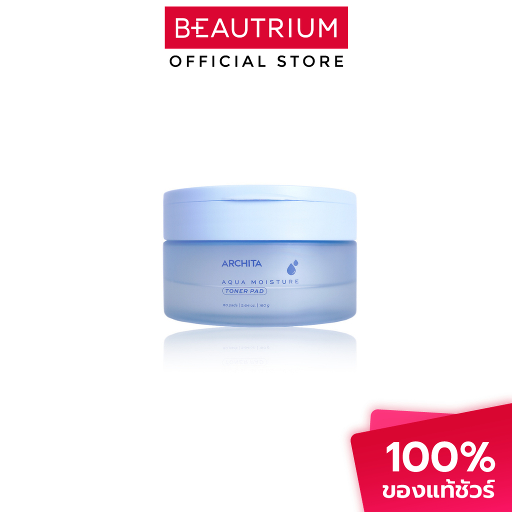 ARCHITA  Aqua Moisture Toner Pad 80pads โทนเนอร์แพด 160g