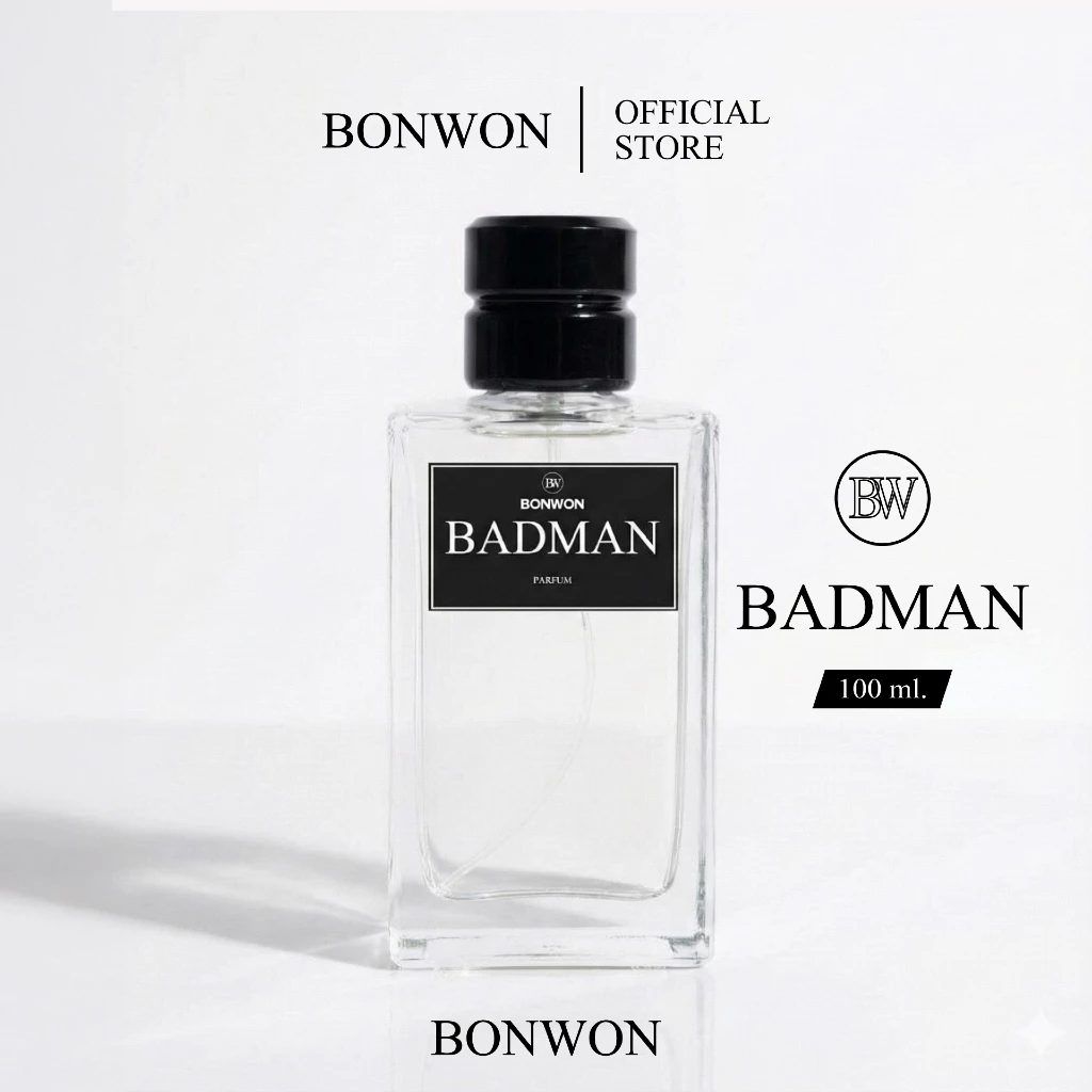 น้ำหอม BONWON กลิ่น BADMAN - น้ำหอมผู้ชายตัวดัง ขนาด 100 ml.