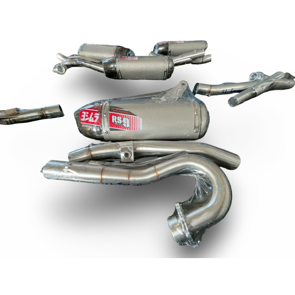 Yoshimura ท่อKLX140 ปลายคาร์บอน ลูก66-68