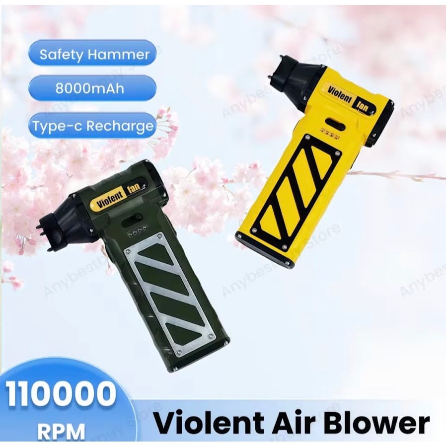 110000 RPM Mini Turbo Jet พัดลมมอเตอร์ไร้แปรงการไหลของอากาศที่มีประสิทธิภาพ Violent Air Blower ฝุ่นเครื่องมือความสะอาด