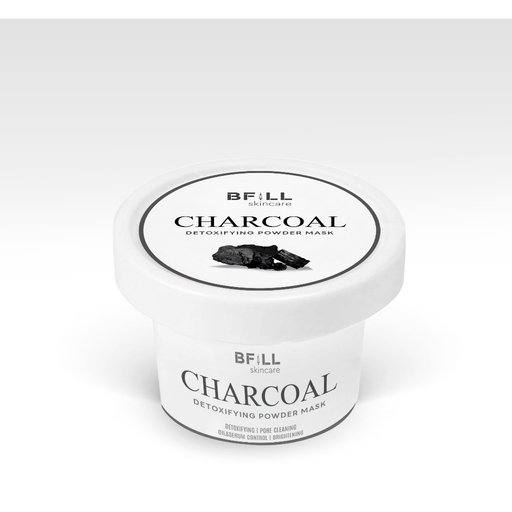 HYDRO JELLY MASK มาส์กเจลลี่ สูตรชาร์โคล (CHARCOAL) ดีท็อกซ์ผิว มาส์กทรีทเมนต์สูตรคลินิก