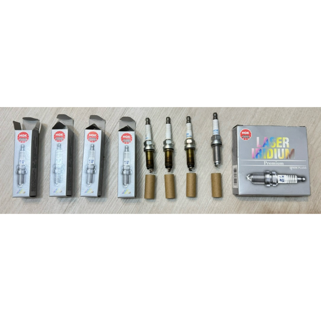 หัวเทียน City 1.0L turbo NGK LASER IRIDIUM ILZKAR8H8S มือ 1 หนึ่งชิ้น แถมมือสอง 3 ชิ้นสภาพสวย ของแท้