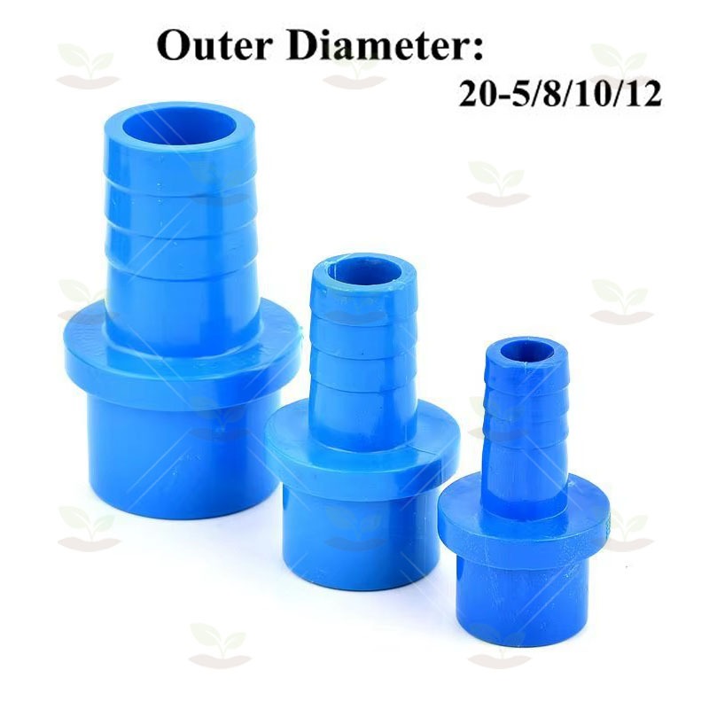 (5 ชิ้น)ต่อตรง (สวม) อุปกรณ์PVC ท่อ ต่อสายยาง ข้อต่อ PVC พีวีซี ขนาด 1/2″ (4 หุน) ข้อต่อหางปลาไหล ราคา ถูกที่สุด ดีลบีเคเค แกลเลอรีภาพที่ 2