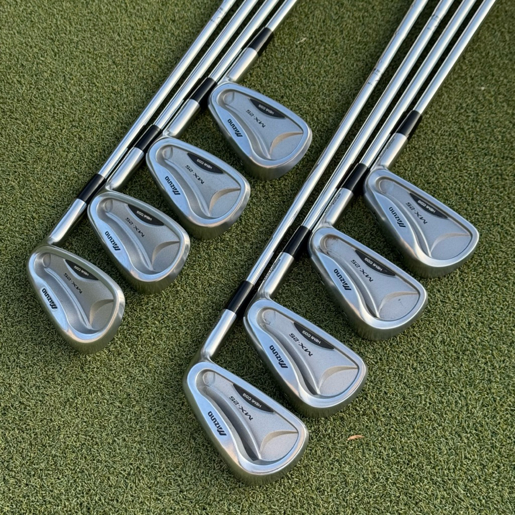 ชุดเหล็ก Mizuno MX25 8ชิ้น ก้านเหล็ก S300 Flex S สภาพดี ไม้กอล์ฟมือสอง