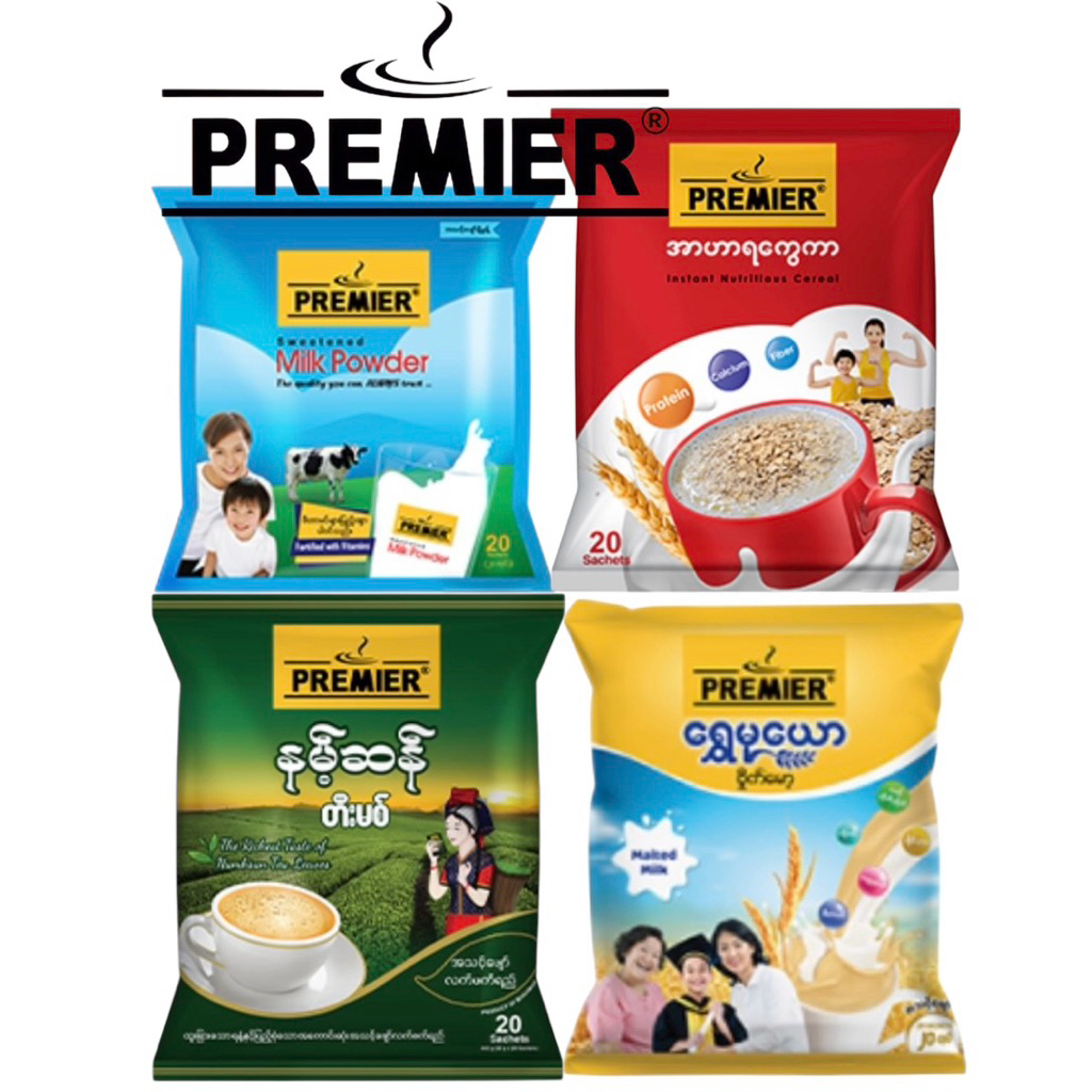 Premier Coffee Mix ผมผง ชานม กาแฟ โอวัลติน ของพรีเมี่ยมเป็นสินค้าที่ขายดีมากๆ