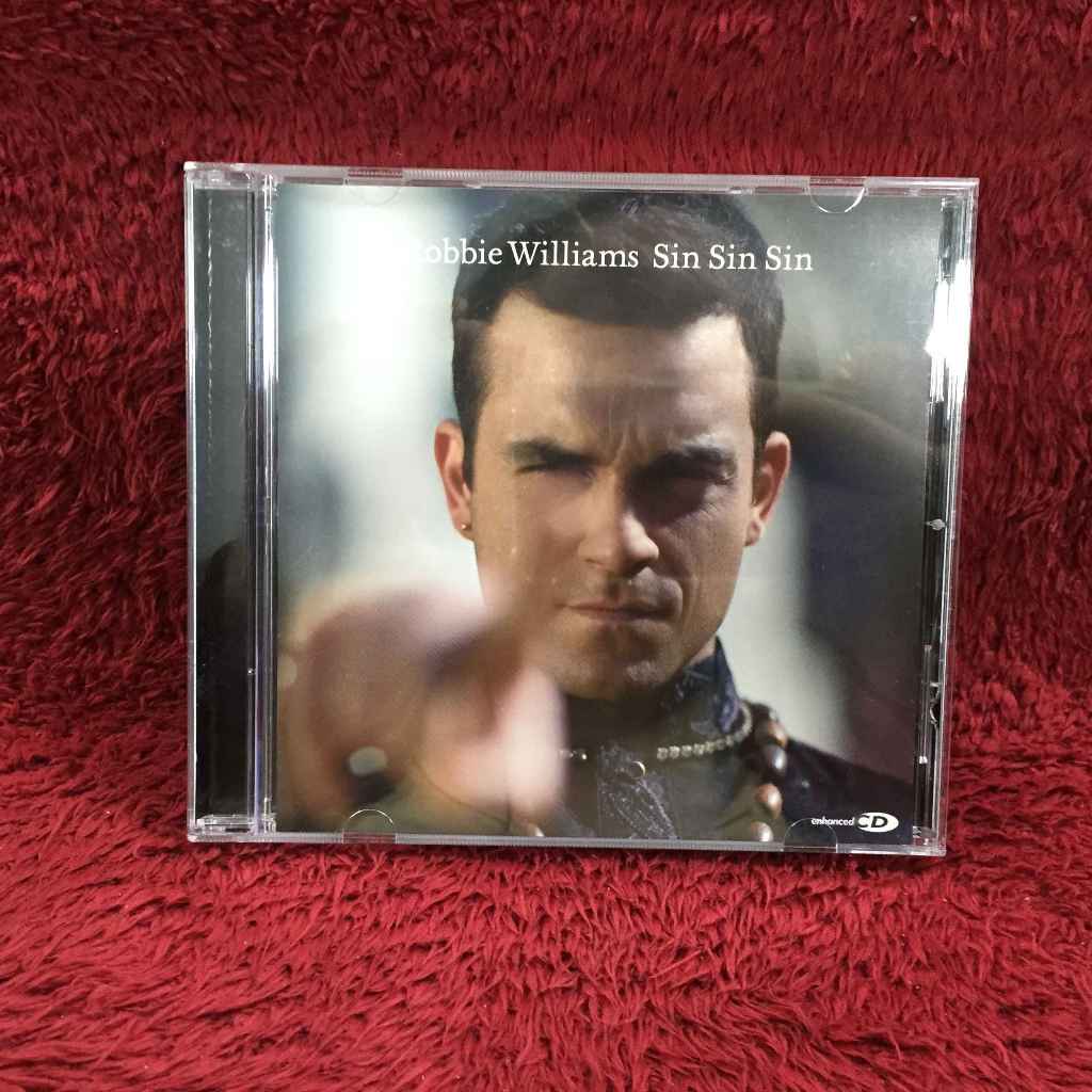 CD Robbie Williams – Sin Sin Sin สภาพตามรูปปก EA50-113