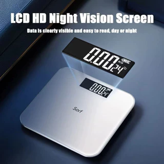 Sorf เครื่องชั่งน้ำหนักดิจิตอล​ Weight Scale​ ตาชั่งน้ำหนัก​ ที่ชั่งน้ำหนัก​ BMI 180KG​ LED​