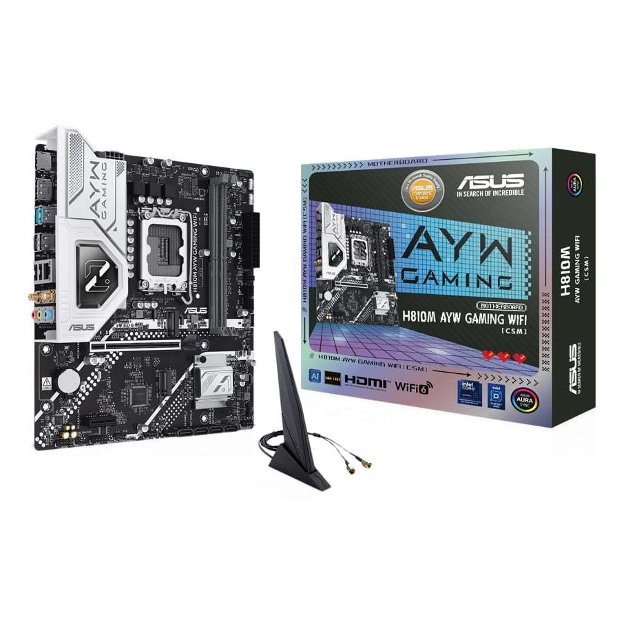 MAINBOARD (1851) ASUS H810M AYW GAMING WIFI-CSM DDR5